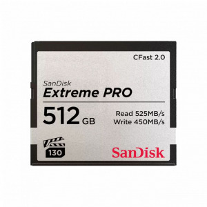 Sandisk 512GB Compact Flash 2.0 Extreme Pro 173409 Kiegészítő, Kellék Memóriakártya