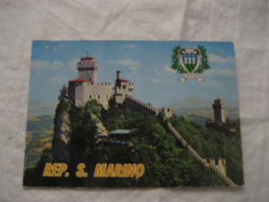 San Marino képeslap