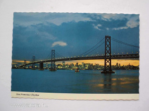 USA, San Francisco, Bay Bridge, híd