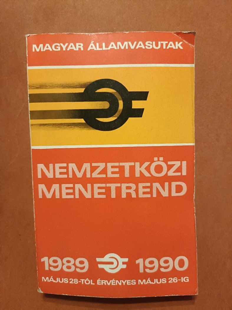 M V Nemzetk zi menetrend 1989 90 Vatera.hu