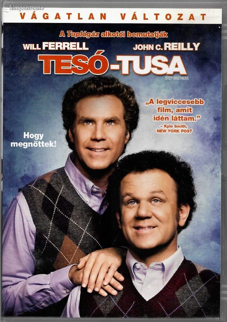 Tesó-tusa (2008) DVD fsz: Will Ferrell, John C. Reilly - Fórum Home ...