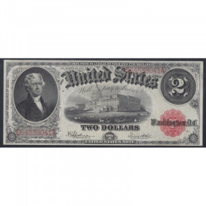 USA, 2 dollars 1917 UNC