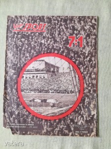 Képes Sport 1954 máj 25. I évfolyam 2.szám Magyar-Angol 7:1