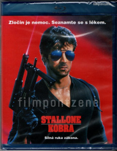 Kobra (Cobra, 1986) Blu-ray ÚJ! Sylvester Stallone külföldi kiadás MAGYAR VONATKOZÁST NEM TARTALMAZ!
