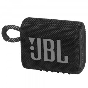 Bluetooth hordozható hangszóró, 4.2W, v5.1, felakasztható, vízálló, JBL Go 3, fekete (RS133689)