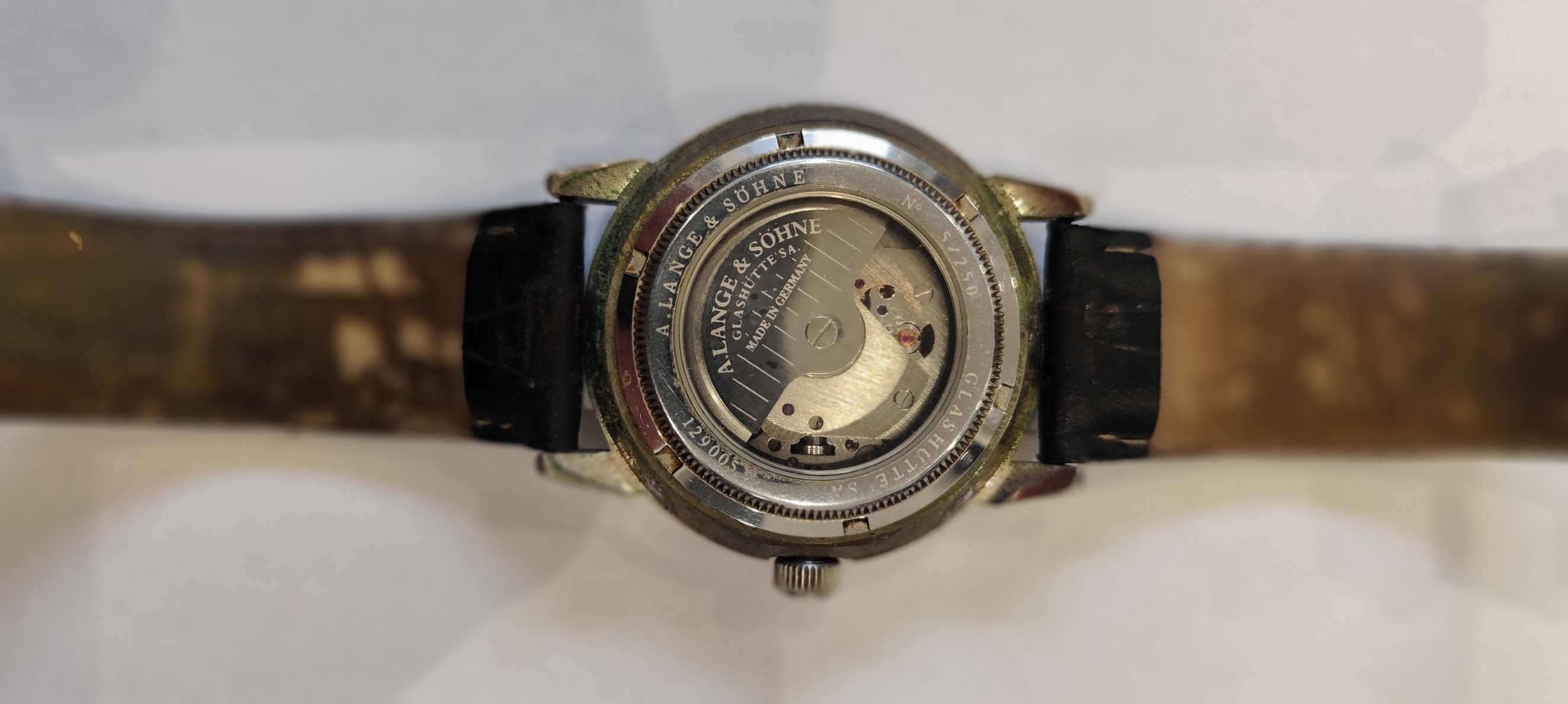 A.Lange & Söhne replika karóra alkatrésznek, felújításhoz