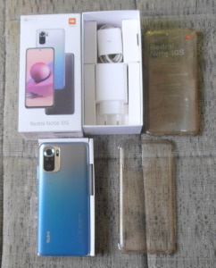 Xiaomi Redmi Note 10S 128GB Dual SIM kártyafüggetlen mobiltelefon kék