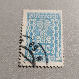 Pecsételt bélyeg Auszria.  1922/24.  / Kat: 0.5 € /