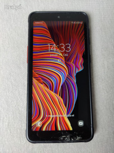 Samsung Galaxy Xcover 5 4/64GB Dual-Sim mobiltelefon fekete (SM-G525FZKD) kishibás