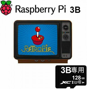 Raspberry PI 3 Modell B, 1gb ram, átlátszó házban, hűtve, Retro Arcade játékok 128gb SD kártyán
