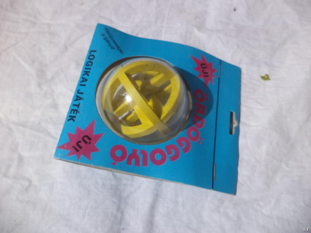 [ABC] Ördöggolyó retro logikai játék, bontatlan (5194)