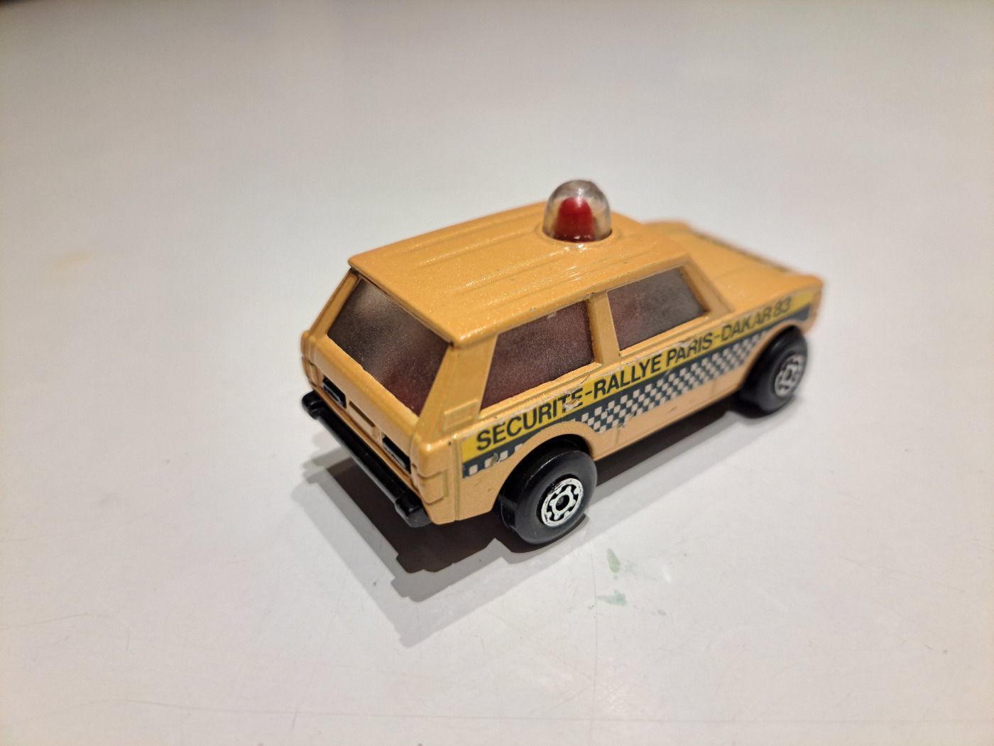 Police Patrol Sécurité Paris Dakar 83 n°20 Matchbox Rolamatics 1975 1/64 - Collection