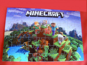 MINECRAFT PUZZLE (A4)