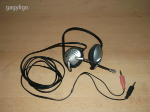 Logitech multimédiás mikrofonos fejhallgató