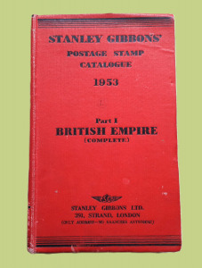 STANLEY GIBBONS BÉLYEGKATALÓGUS 1953 BRITISH EMPIRE