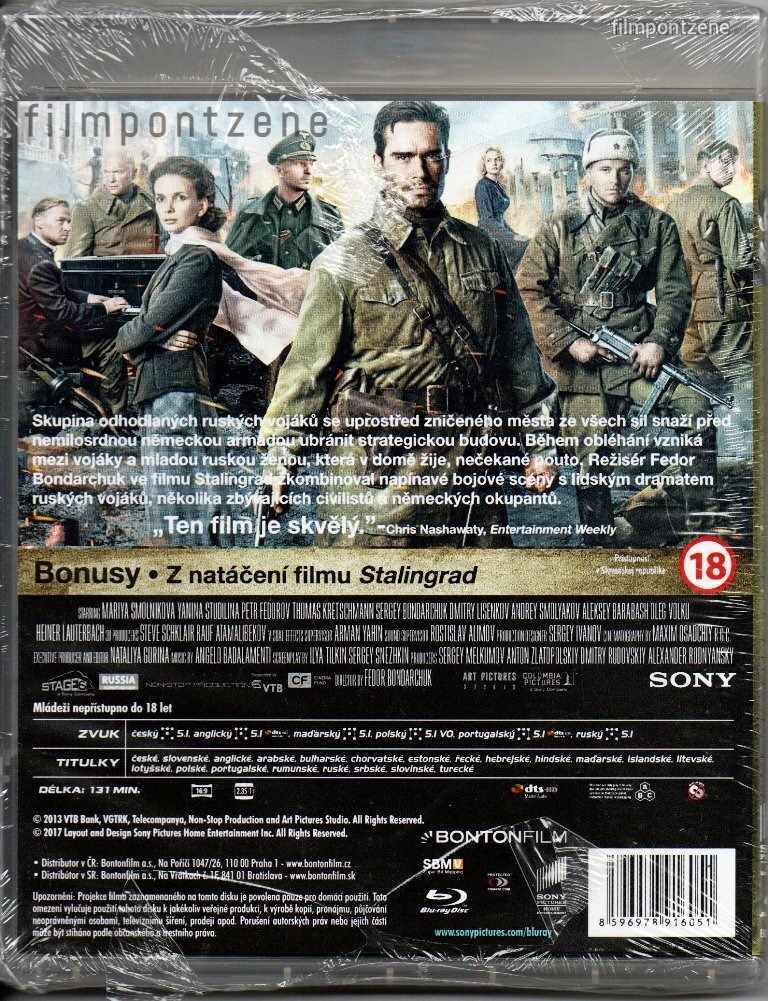 Sztálingrád (Blu-ray) 2013 ÚJ! r: Fedor Bondarchuk - külföldi kiadás ...