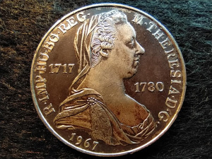 Ausztria 250 éve született Mária Terézia .800 ezüst 25 Schilling 1967 (id83325)
