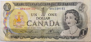 Kanada 1 dollár 1973 P-85a.1 II. Erzsébet királynő