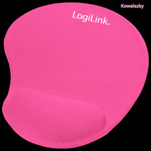 Logilink ID0027P zselés Egérpad Pink