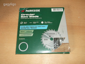 Parkside PKSB 150 A1 24 fogú körfűrészlap Új