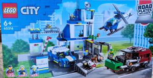 Új 60316 LEGO City rendőrség építőjáték építőkocka