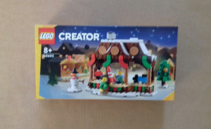 KARÁCSONYI VÁSÁR STAND - új LEGO 40602,  boltban NEM kapható.Creator City Friends Duplo Ideas