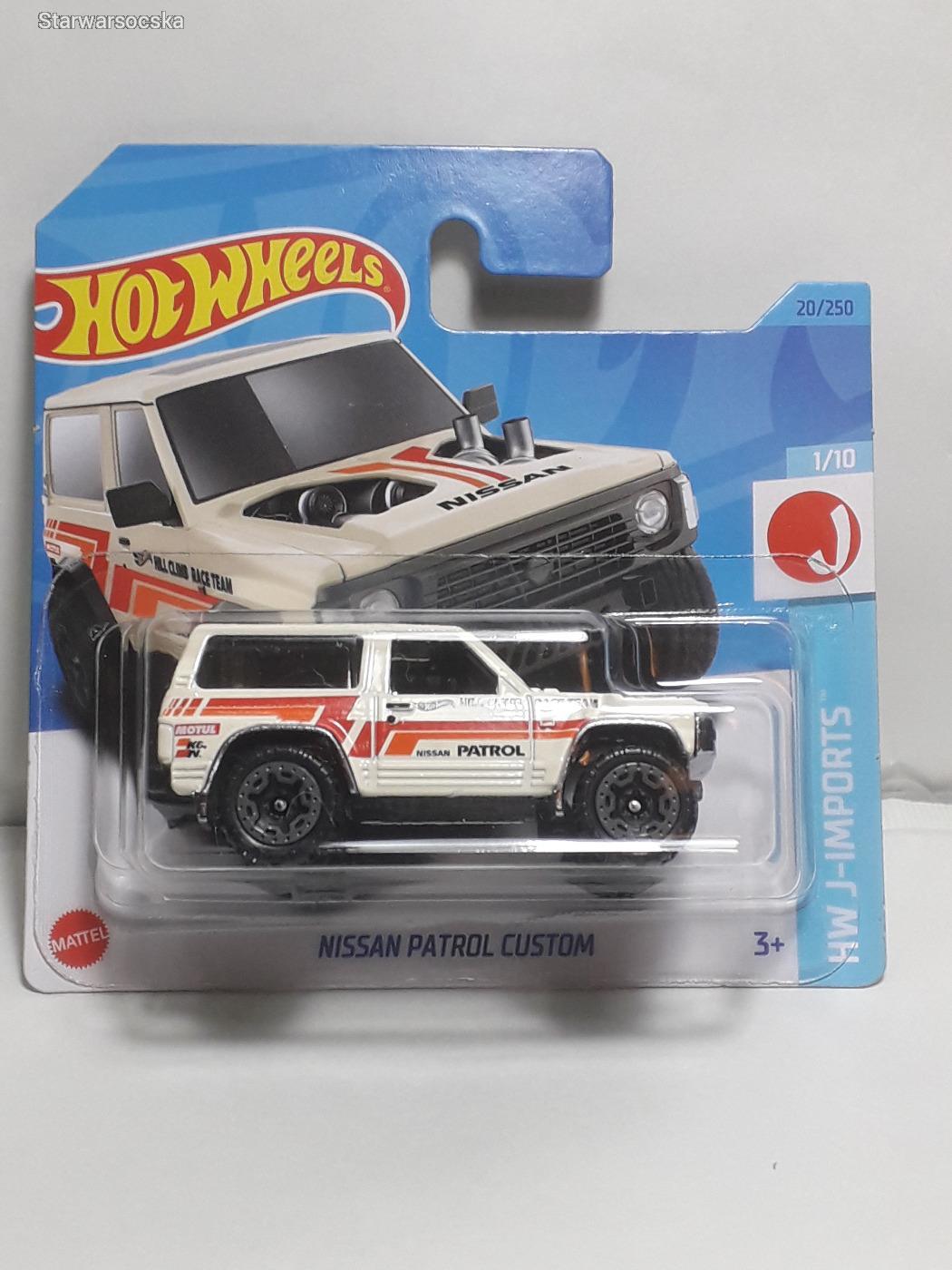 Hot Wheels Nissan Patrol Custom #20 Blu - 2023, Serie Base, Modellino 1:64, Nuovo In Confezione