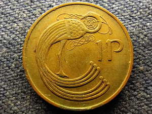 Írország stilizált madár 1 penny 1971 (id66583)