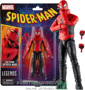 000 ELŐRENDELÉS 2024 májusra 16 cm-es Marvel Legends Pókember figura - Last Stand Spider-Man extra m