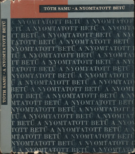 Tóth Samu: A nyomtatott betű