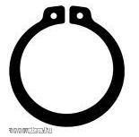 Külső seeger rögzítőgyűrű, DIN 471, 100 x 3,0 mm, 2 db/csomag