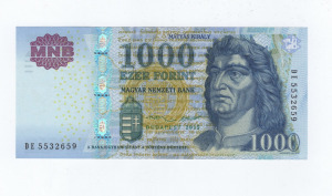 2015 1000 forint DE aUNC