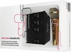 Lucky Voice Karaoke Készlet -  Csatlakoztassa telefonhoz, táblagéphez, laptophoz