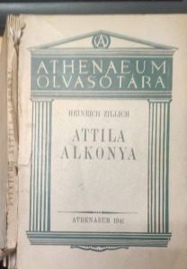 HEINRICH ZILLICH: ATTILA ALKONYA. 1941. (220923-YD2)