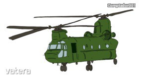 Vasalható ovisjel helikopter (4x4cm)