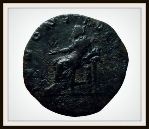 LUCILA 161-169 AD. Sestertius  Roma  NAGYON RITKA!  IOVONI LVCINAE SC