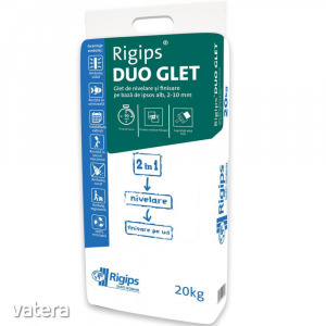 Glett, beltéri, Rigips DuoGlett, 20 kg