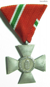 Horthy kor Polgári Honvédelmi Érdemkereszt Kitüntetés Ezüst fokozat 1944 , 1ft-ról