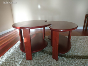 Modern dohányzóasztal , asztal  kis asztal fából