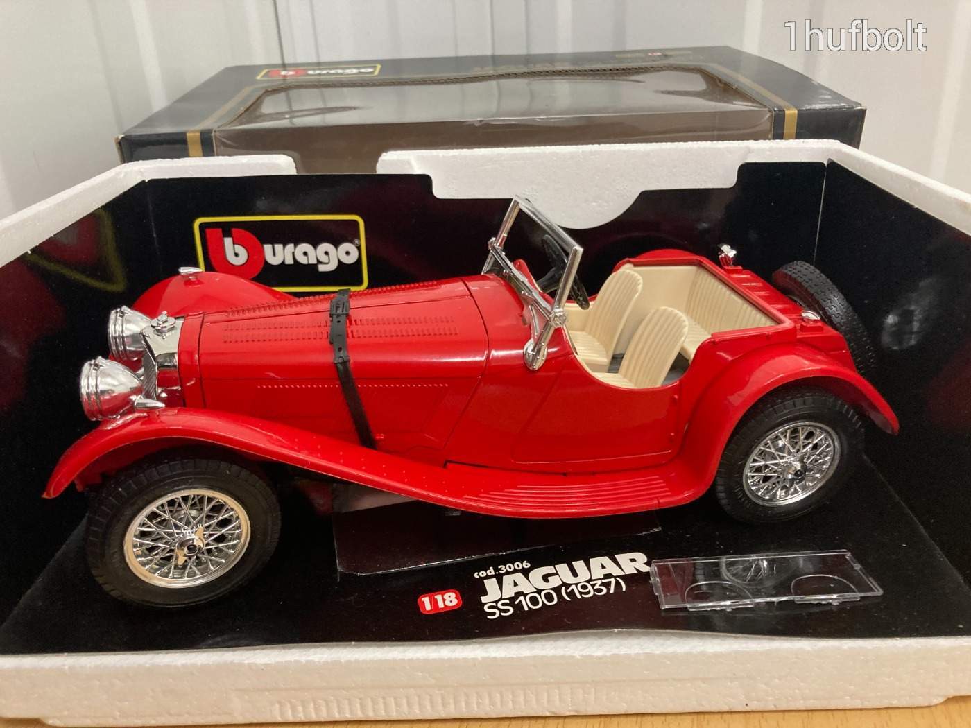 Bburago 1:18 - 3 - Coche a escala - Jaguar - SS100 1937 - - Catawiki