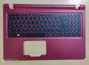 Acer ES1-523 ES1-533 piros gyári ÚJ! magyar billentyűzet! 6B.GD1N2.016  Acer0001 Kép