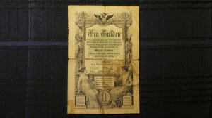 Monarchiás 1 Gulden 1866 gyenge tartásban (DZ1)