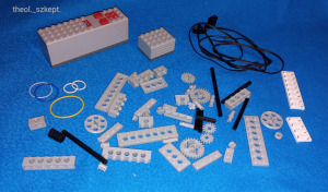Lego Technic 8720 9v motor készlet