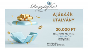 Ragyogj.hu Ajándékutalvány 20000 Ft