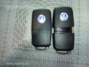 VW, Seat, Skoda 434Mhz bicskakulcs komplett, emblémával