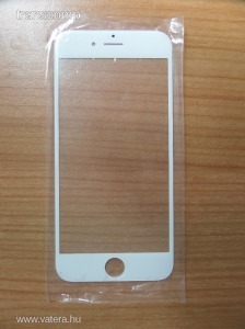 iPhone 6 előtét üveg fehér