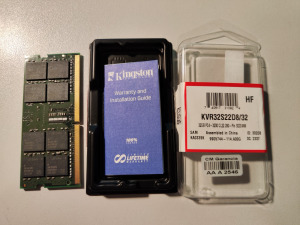 Kingston RAM 32GB SO-DIMM 3200 MHz