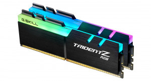 G.SKILL 32GB DDR4 3200MHz Kit(2x16GB) TridentZ RGB F4-3200C16D-32GTZR Alkatrész Memória