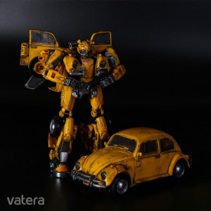 Prémium Transformers Charlie és Űrdongó robot, átalakítható figura modell díszdobozban Kép