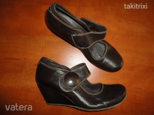 PEPE JEANS kívül-belül bőr, telitalpú cipő 39,5 - 40 -es (meghosszabbítva: 3252412715) - Vatera.hu Kép